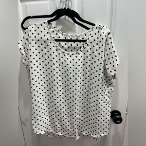 Polka Dot Work Blouse